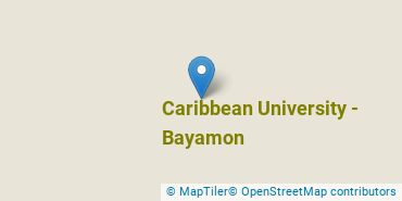 Location of Caribbean University-Bayamon