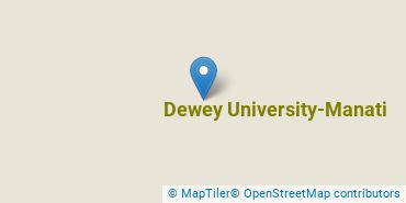 Location of Dewey University-Manati