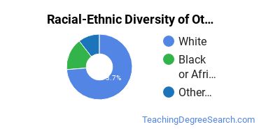 Racial-ethnic diversity of Other Education majors at Mary Baldwin University