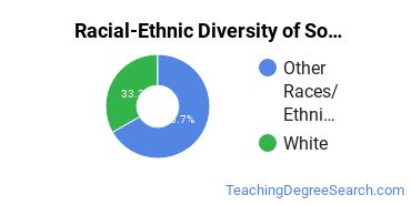 Racial-ethnic diversity of Social Studies Education majors at Oklahoma Wesleyan University