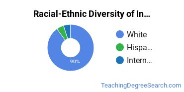 Racial-ethnic diversity of Instructional Media Design majors at Pennsylvania State University-World Campus