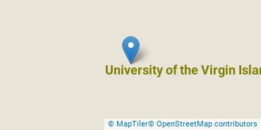 Location of University of the Virgin Islands