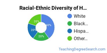 Racial-Ethnic Diversity of Health Occupations Teacher Education Students with Bachelor's Degrees